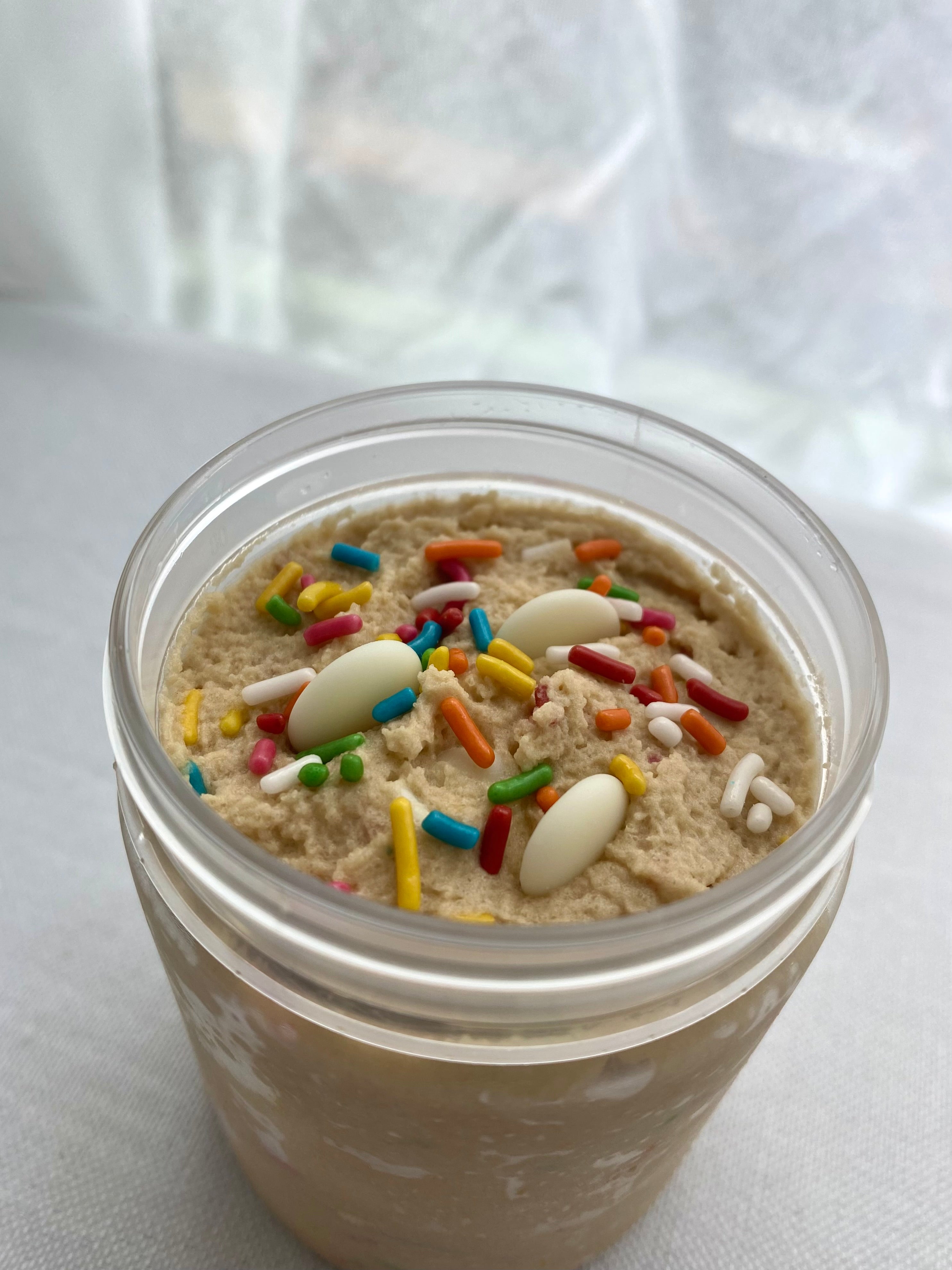 Rainbow White Choco Edible Cookie Dough